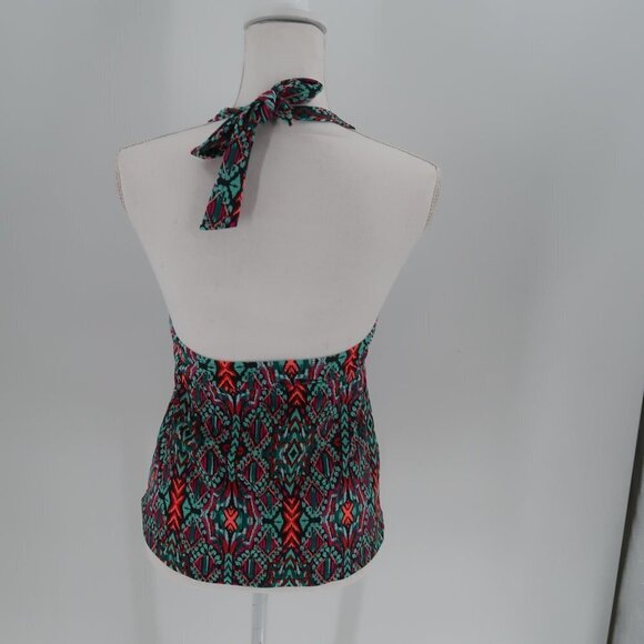 Converse Multi-Color Halter Tankini Top Size Medium NWT - Picture 7 of 8